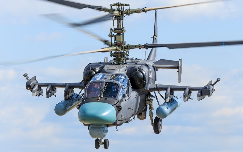 Вертолёт к-52 Аллигатор