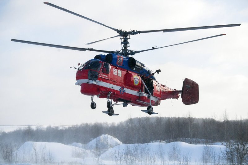 Пожарный вертолет ка 32