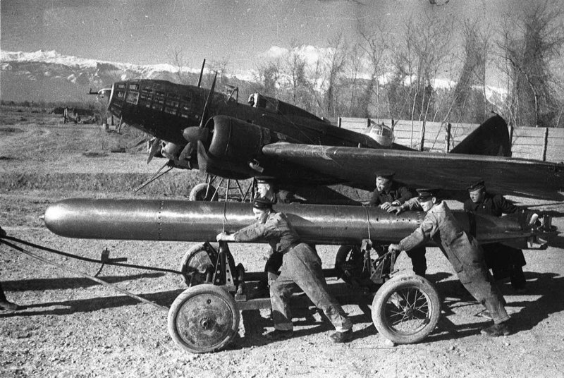 Самолёт ил-4 торпедоносец