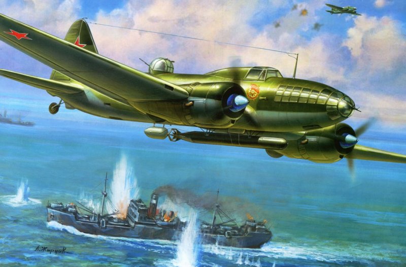 Самолет торпедоносец ил-4т