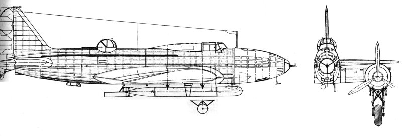 Самолет торпедоносец ил-4т