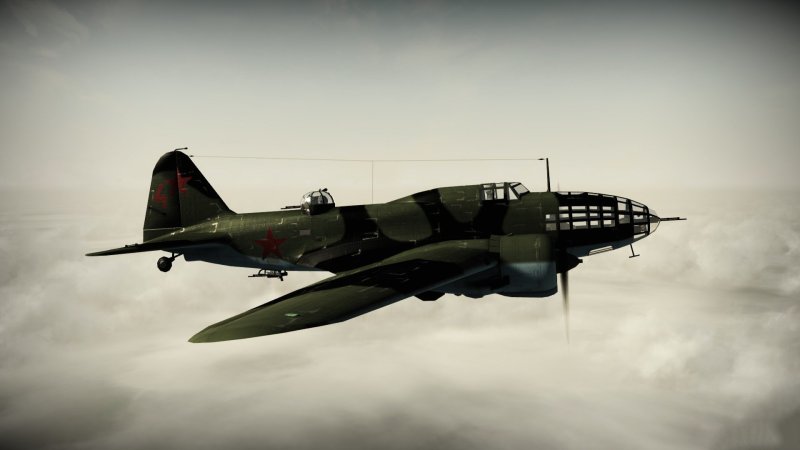 Ил-4 бомбардировщик