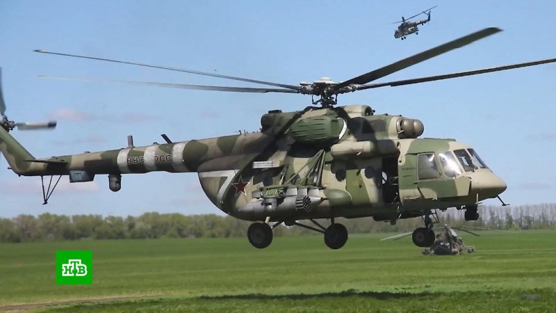 Военный вертолёт руш