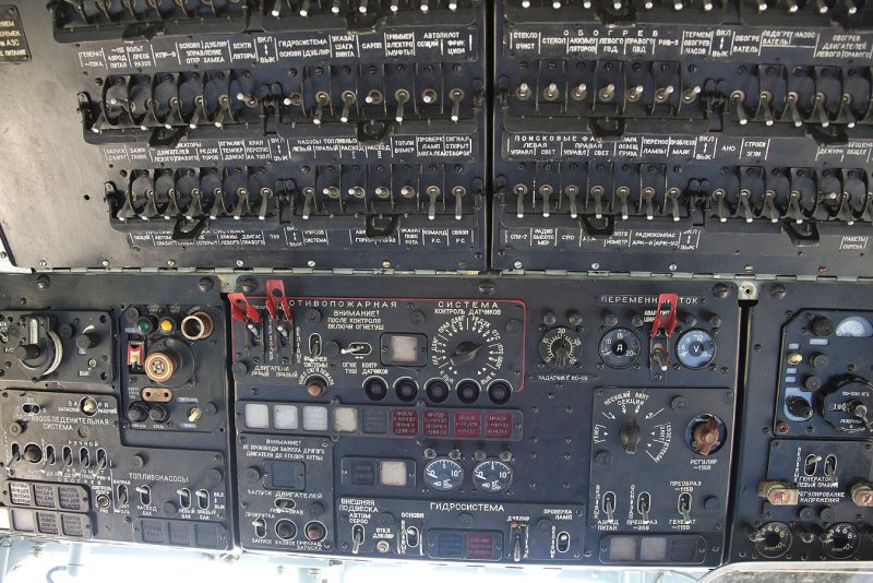 Приборная панель ми-8т
