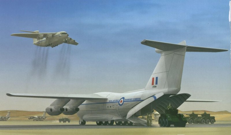 Самолет AW-681 (Armstrong-Whitworth")