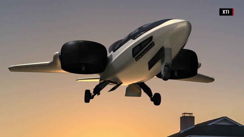 Гибридный самолет Trifan 600