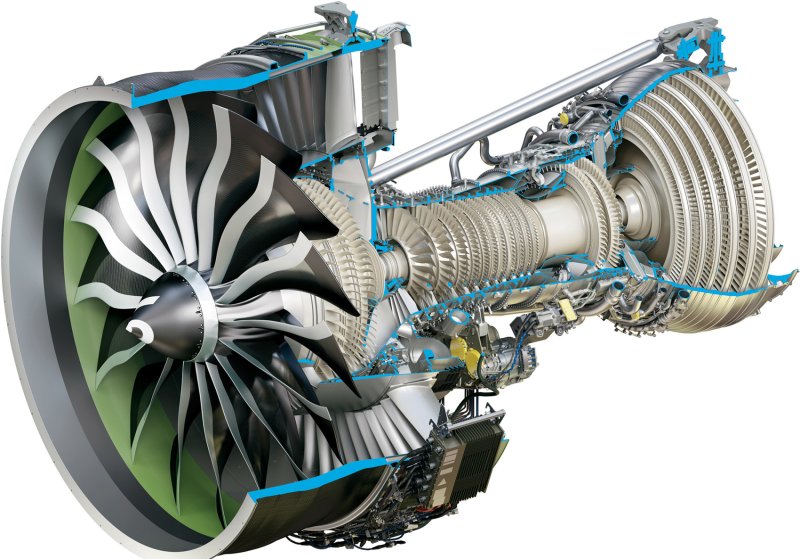Двигатель General Electric ge9x