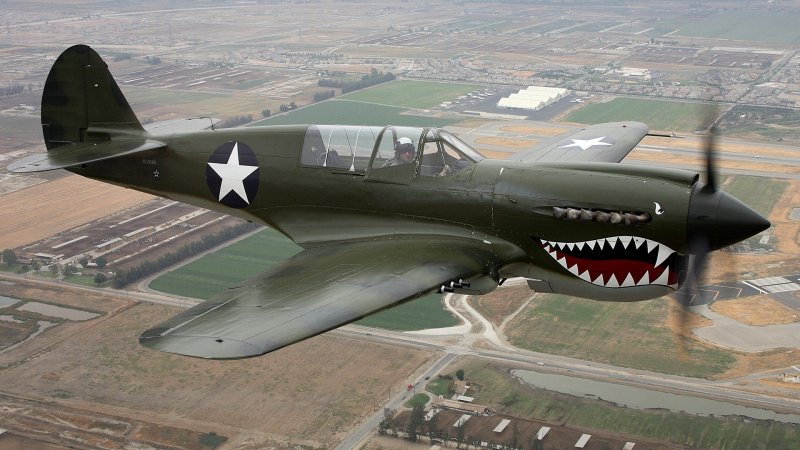 Самолет второй мировой войны p40