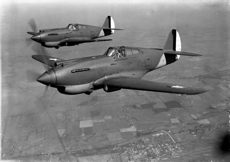 Самолет Curtiss p-40