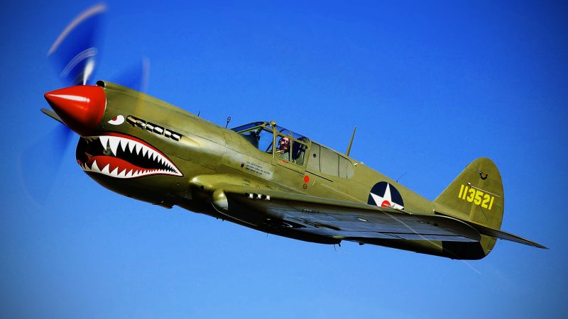 P 40 истребитель p40 американский