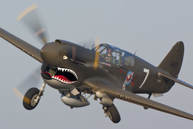 Curtiss p-40e Warhawk