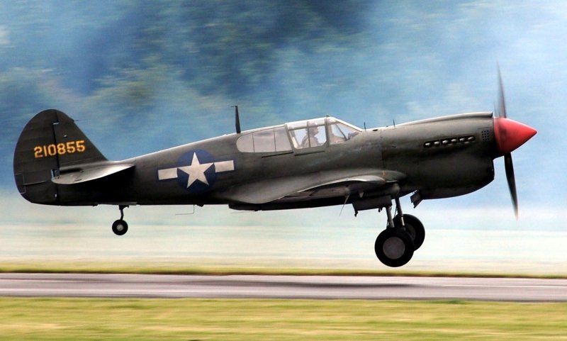 Самолет Curtiss p-40