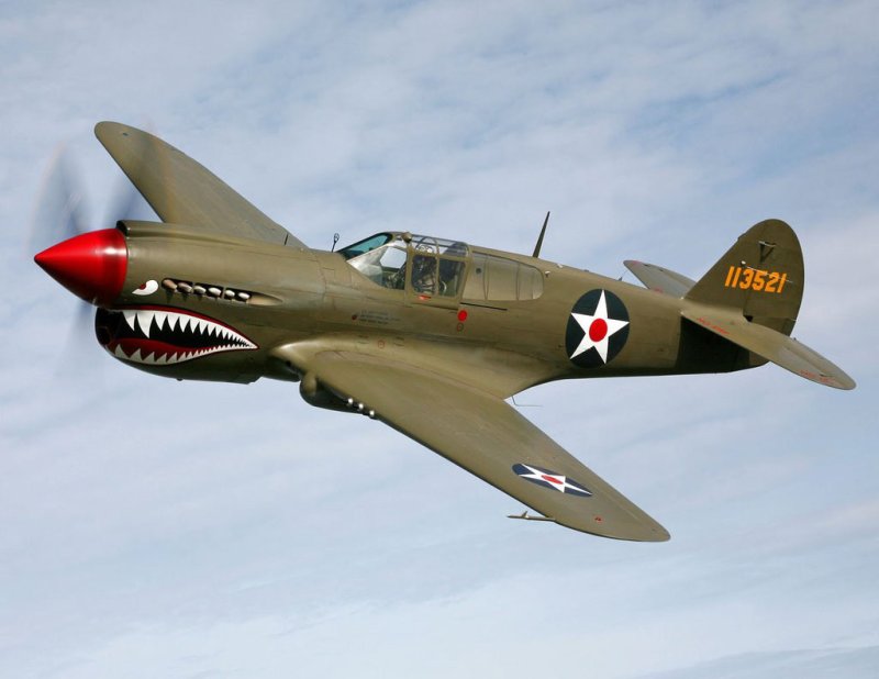 Истребитель p-40 Kittyhawk