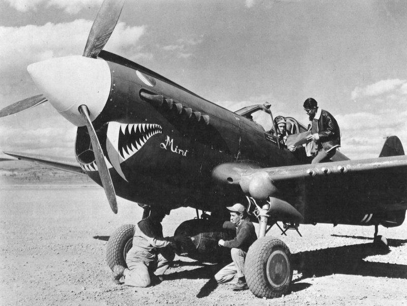 Curtiss p-42 истребитель