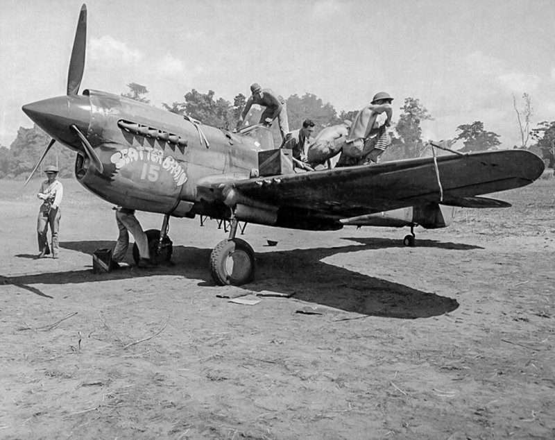 Самолет Curtiss p-40