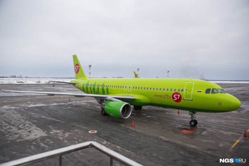 Самолеты s7 Airlines Новосибирск