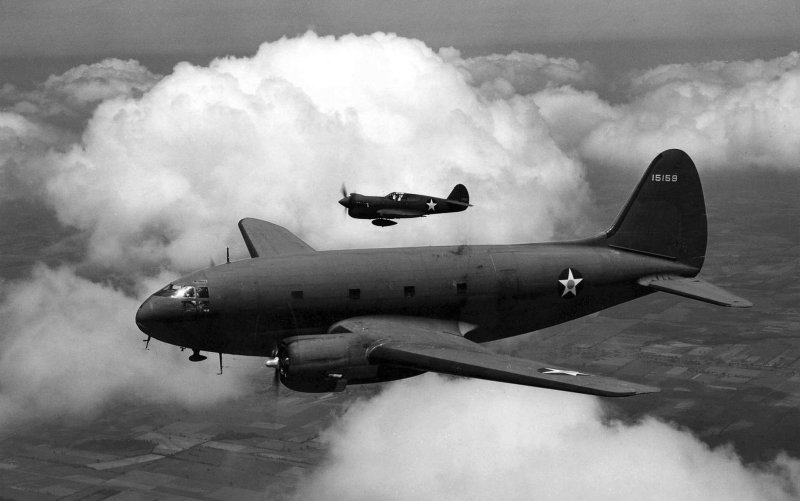 Самолет Curtiss c-46