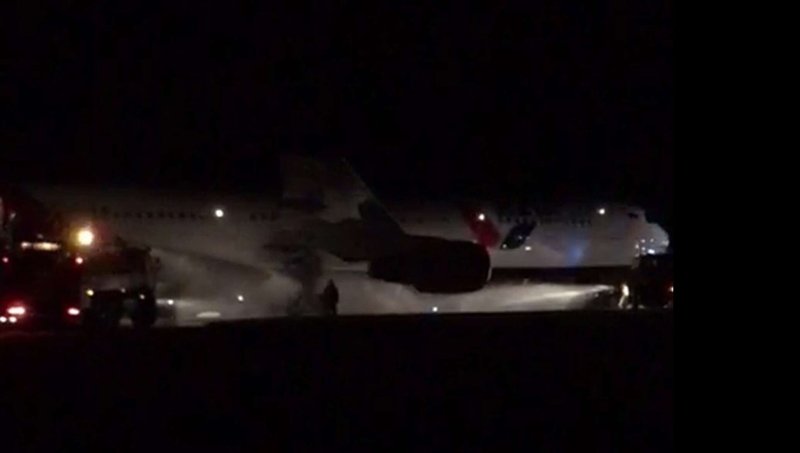 Грубой посадки Boeing 767 в Барнауле