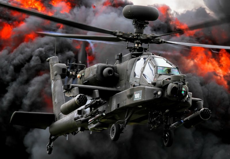 Ah-64 Апач пиксель