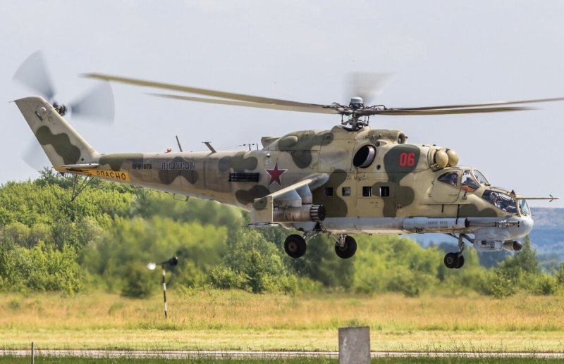 Вертолет ми24 ВКС России