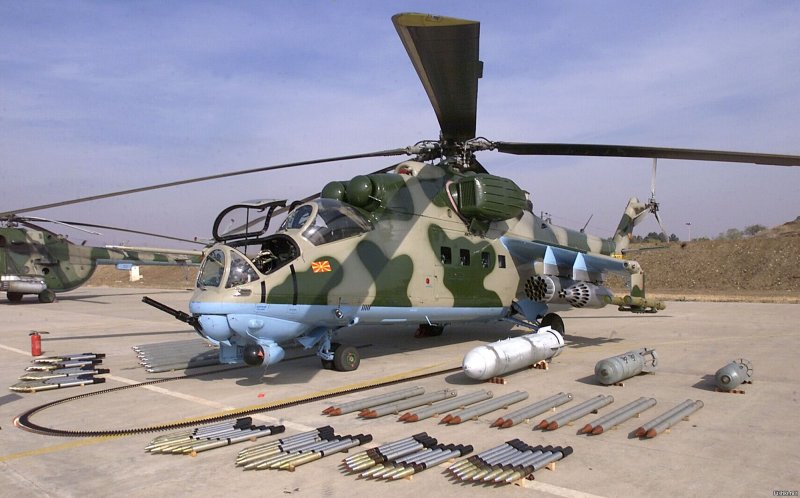 Вертолет "ми-24а"