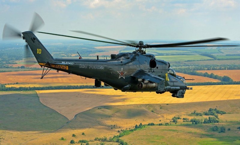 Вертолет "ми-24а"