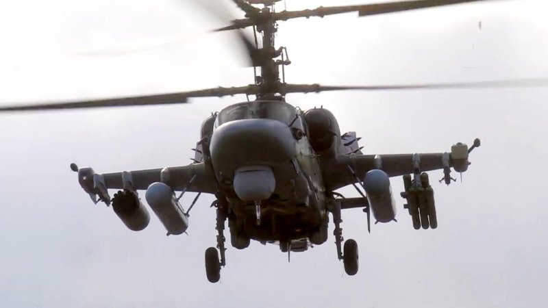 Ка-52 вертолёт