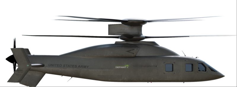 Defiant x вертолет