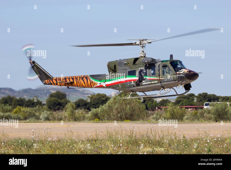 21 St “Tigers” Bell Helicopters Italy Air Force
