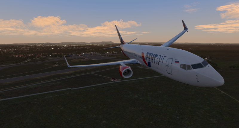 PMDG 737 Azur Air