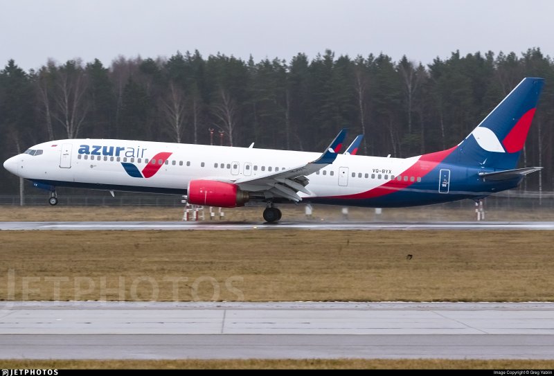 B739 самолет Азур Эйр