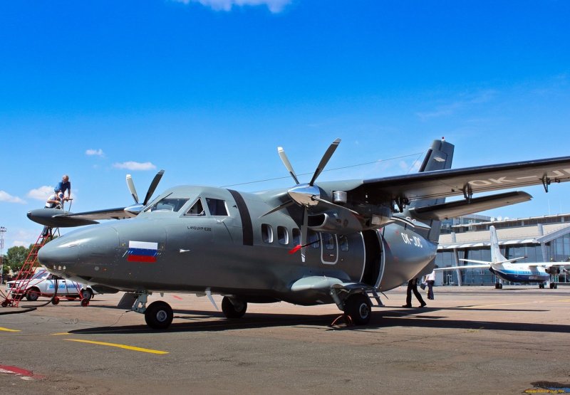 Самолет l-410uvp Чехии