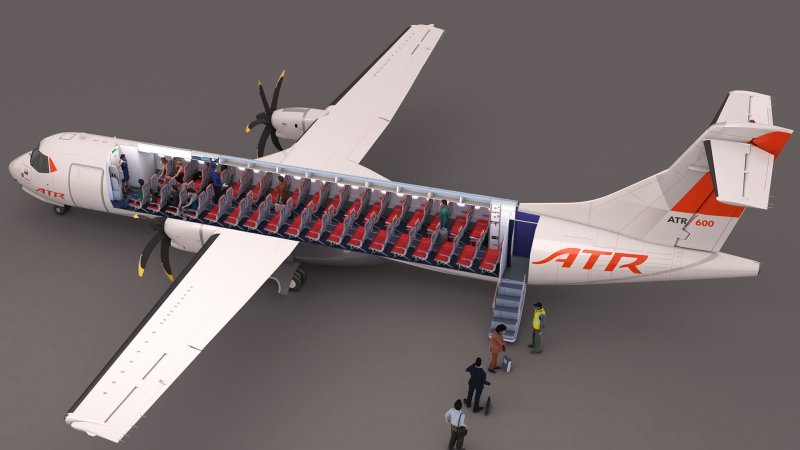 ATR 72 самолет