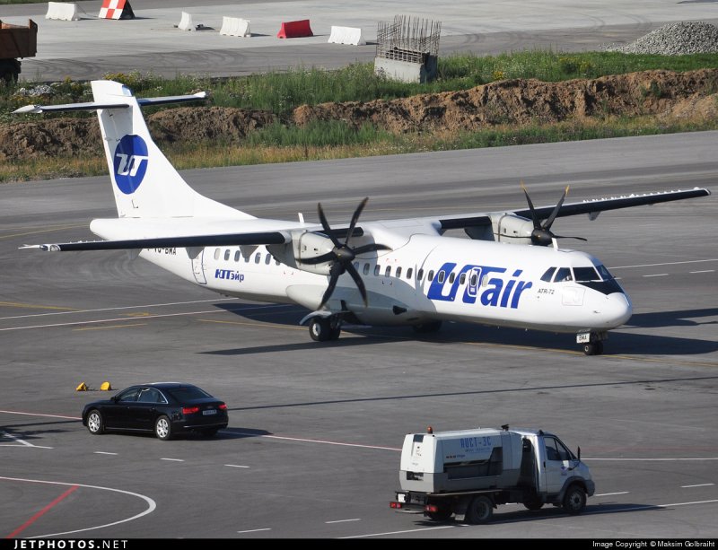 ATR 72 UTAIR кабина