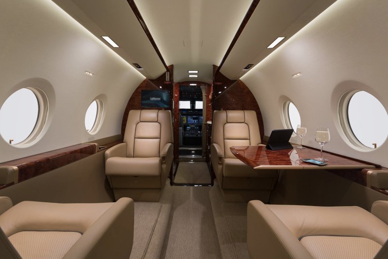 Gulfstream g280 Cabin Plan