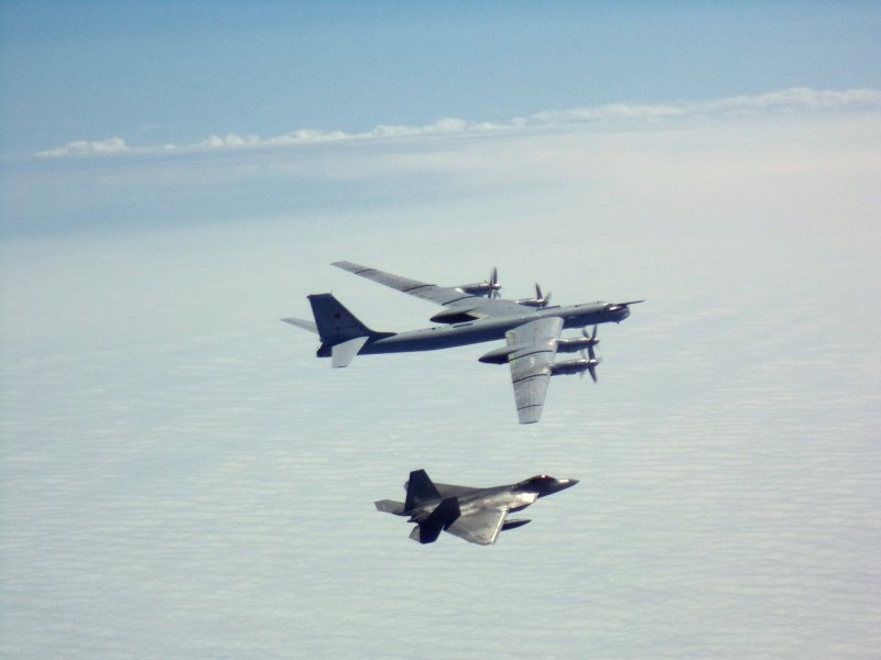 Ту-95 и Су-27