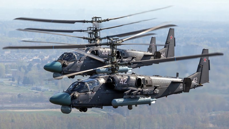Вертолет ка-52 "Аллигатор"