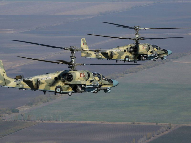Боевой вертолёт ка-52