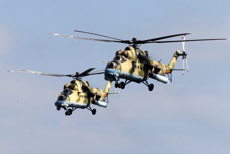Ми-24 вертолёт ВКС РФ