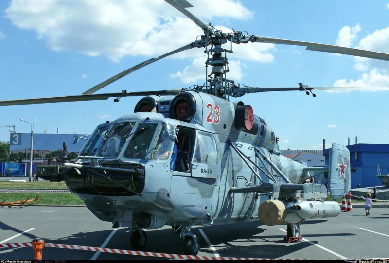 Вертолёт ка-29 Helix-b
