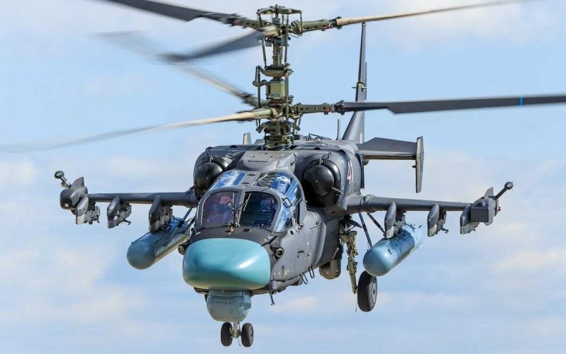 Вертолёт к-52 Аллигатор