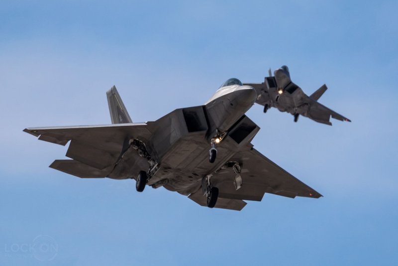 F22 Raptor Невада
