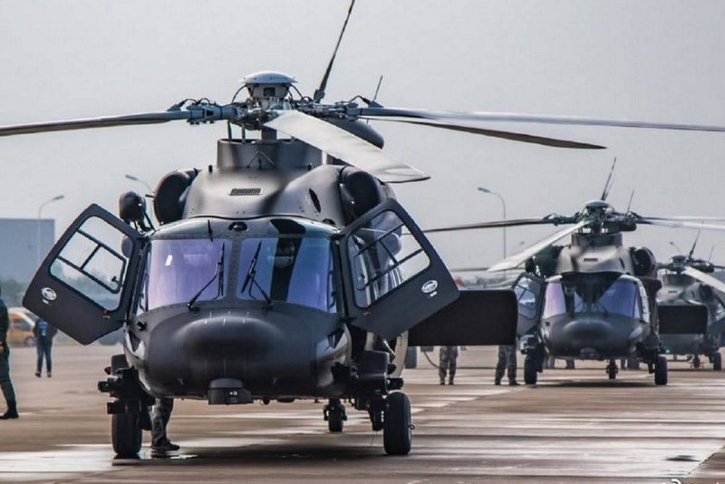 Вертолет z-20 Китай
