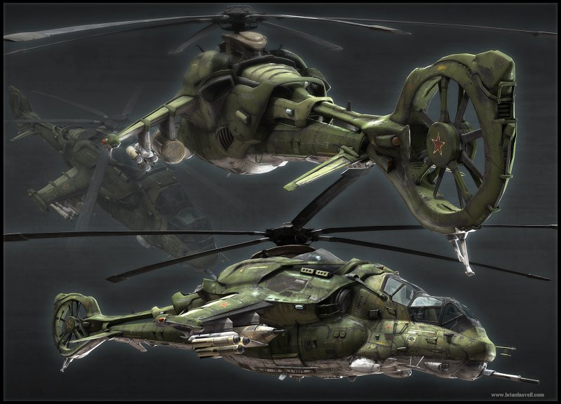 Ми-27р вертолет