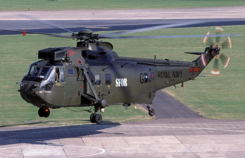 Sea King вертолет