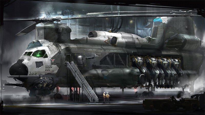 Sci-Fi транспортник