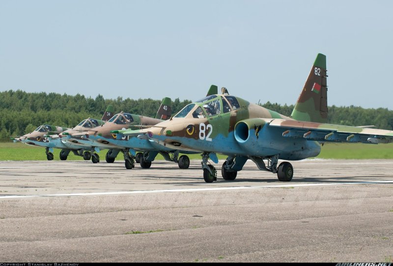Су-25 Белоруссии