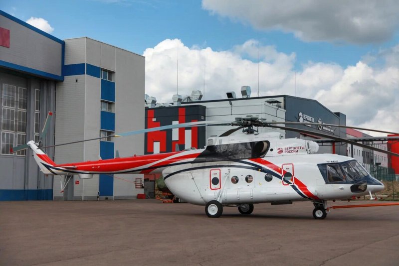 Арктический вертолёт ми-8амт