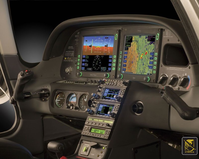Cirrus sr22 Cockpit