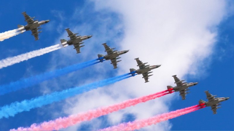 Авиация на параде 2021